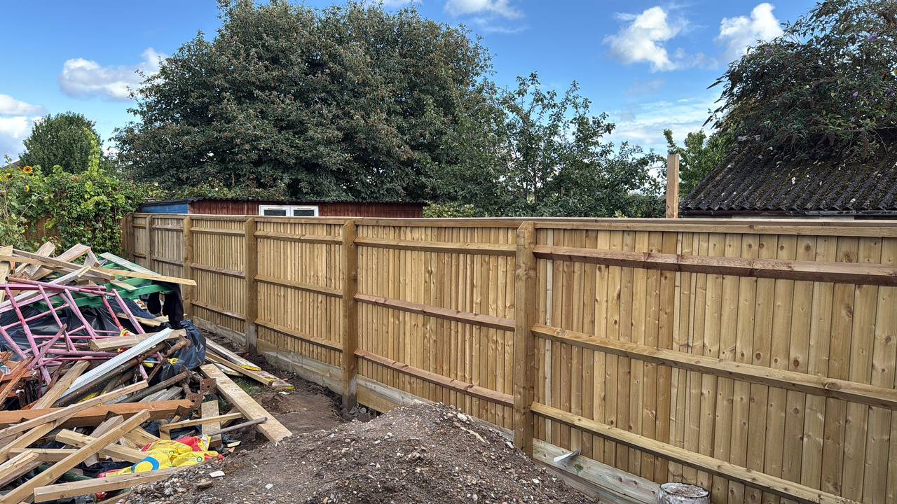 New Boundary Fence
