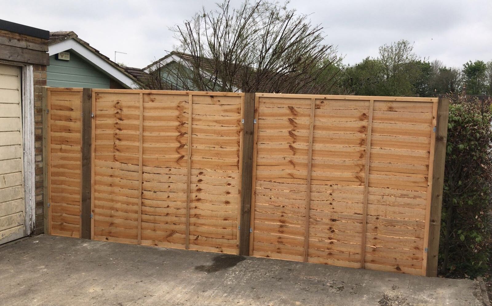 Timber Fence Installation